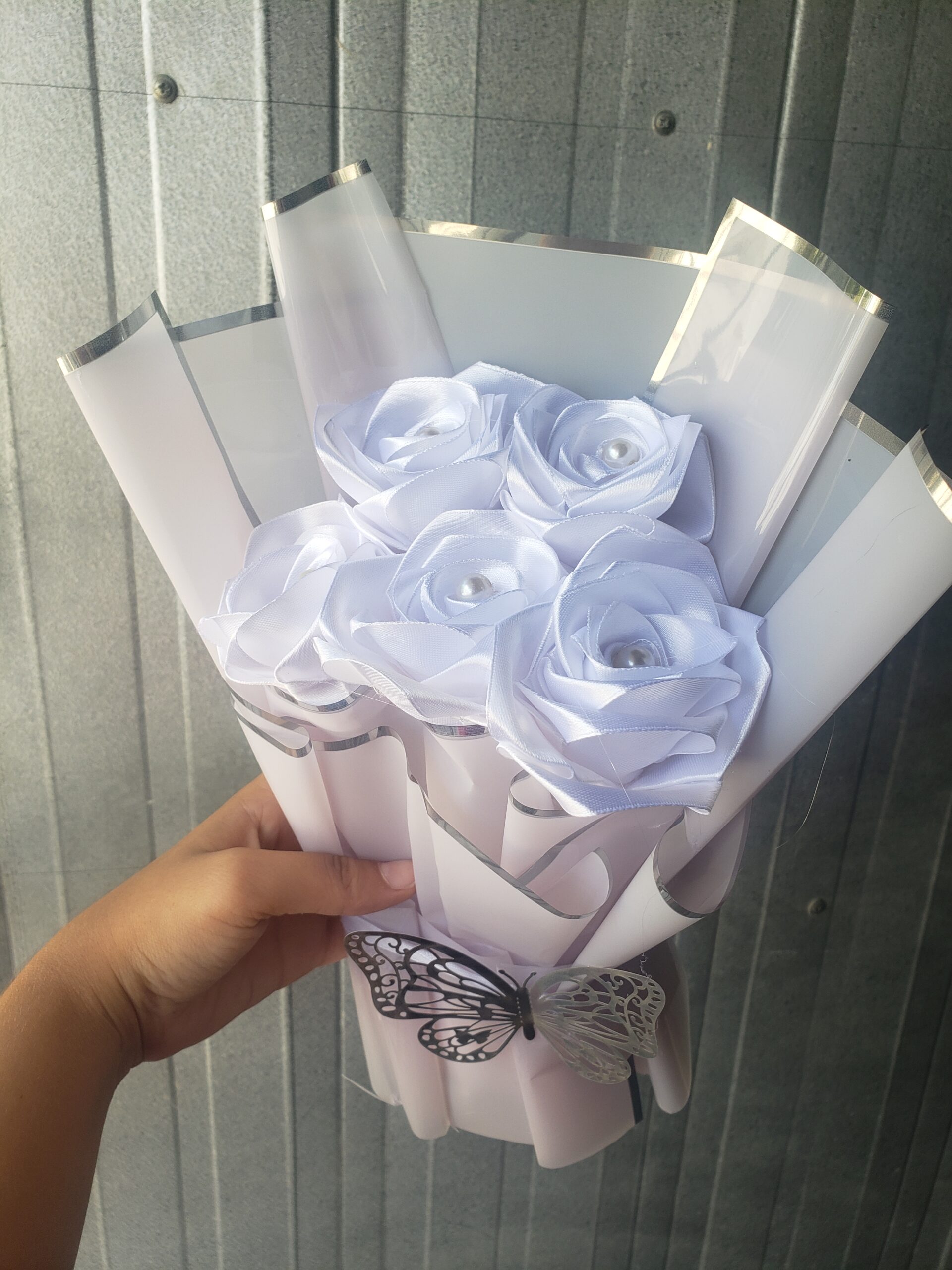 Ramo de 5 rosas eternas - Imagen 2