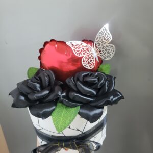 Mini caja globo de corazon