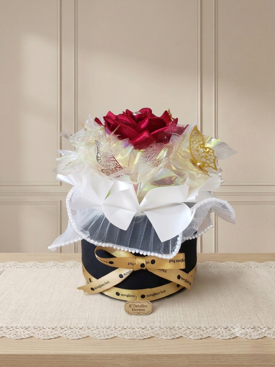 Caja de mariposas premium