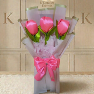 Ramo de 3 tulipanes